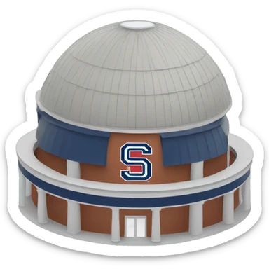 Samford university dome  sticker