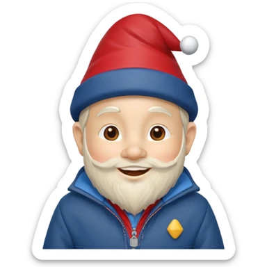 garden gnome sticker