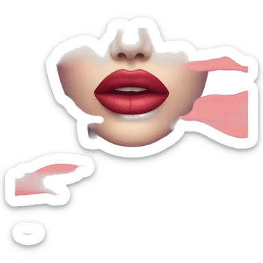 Lips sticker