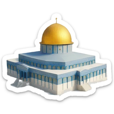 Temple mount sticker