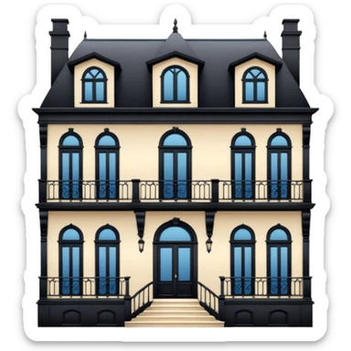 Etage d'une maison sticker
