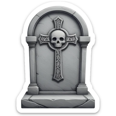 tombstone sticker