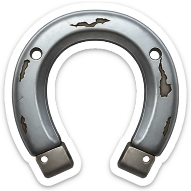 Horseshoe sticker