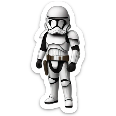 Good soldiers follow orders. Star Wars. Clone phase 2. Order Sixty Six sticker