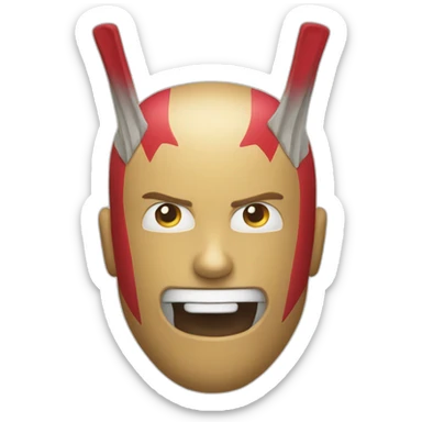 Rayo y estrella sticker