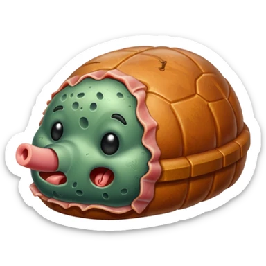 rotting ham sticker