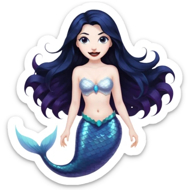 🖤🧛‍♀️🧜‍♀️ sticker