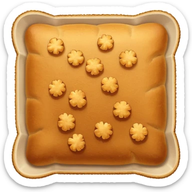 Bread crumbs sticker