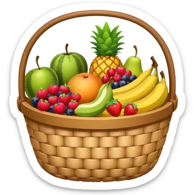 fruits basket sticker