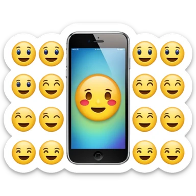 ✨i phone emoji  sticker