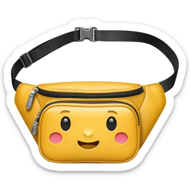 fanny pack sticker
