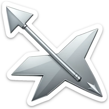 flecha para esquerda sticker