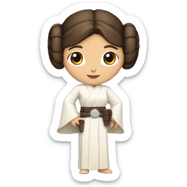 Princess Leia sticker