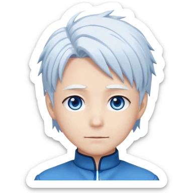 Gojo sorcerer icon sticker