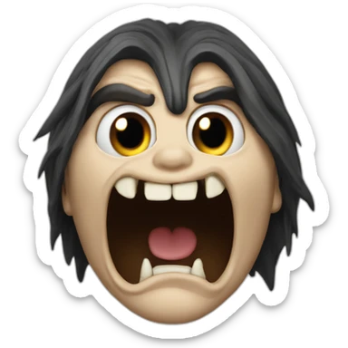 ozzy-osbourne-bitting-bat-head sticker