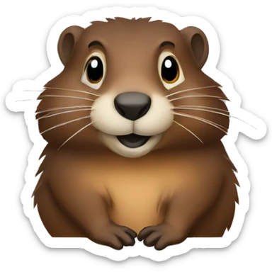 Woodchuck sticker