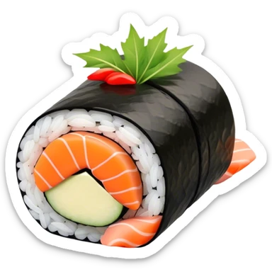 sushi roll  sticker