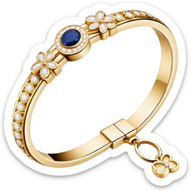 Van clef and aprels bracelet  sticker