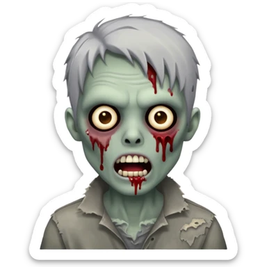 Singing Zombie\ sticker