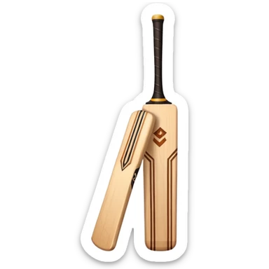 Cricket bat sticker
