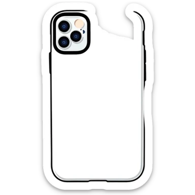 pink gothic iPhone sticker