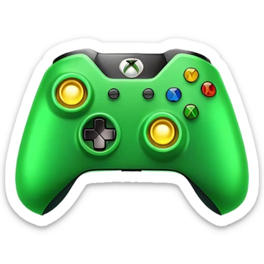 Clash of Clans aesthetic: Cinematic Playful Xbox Memory Card Portrait Emoji, rendered in a 3D vector-style similar to standard emojis with minimal shading and bold, simplified shapes. A compact, distinct form with signature details, softly glowing with a modern gaming energy charm. Simplified yet unmistakably iconic, highly detailed and consistent, glowing with a soft radiance and high shine. Stylized with a touch of next-gen innovation and a soft glowing outline, capturing the essence of a beloved gaming relic with a friendly, playful manner! sticker