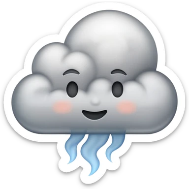 communication through smoke sticker