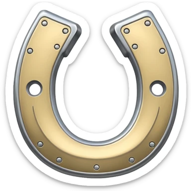 Horseshoe small sticker