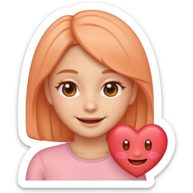 Emoji that is asking a girl For a relationship sticker
