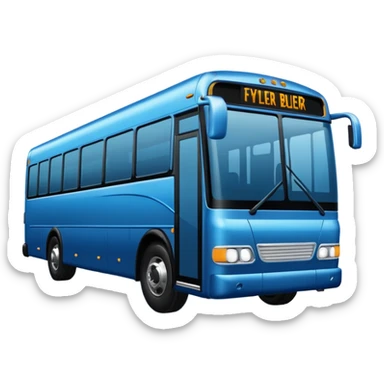 new flyer bus sticker