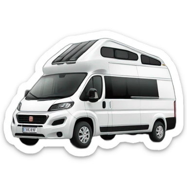 Camper van fiat Ducato L4 H2 sticker