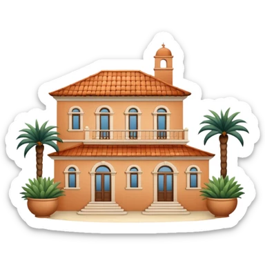 a villa sticker