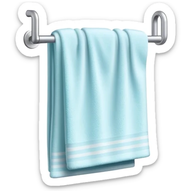 towel dry off sticker