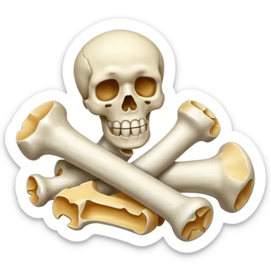 bone cancer sticker