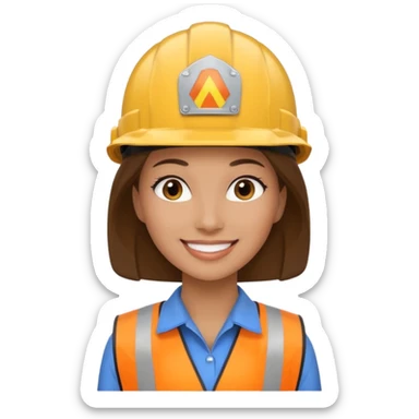 Princesse du BTP sticker
