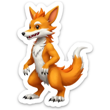 Grem2-Gremz-Sergal-fusion, full body  sticker
