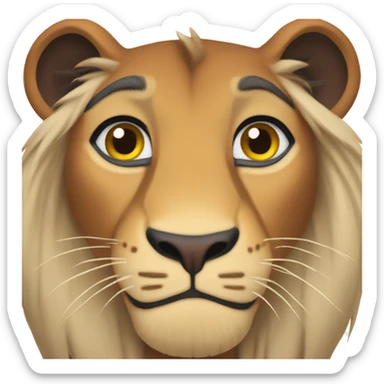 Scar from the lion king sticker