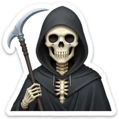 Grim Reaper sticker