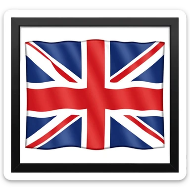 london Flag sticker