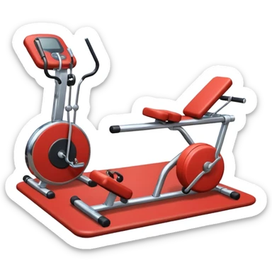 training gym sticker