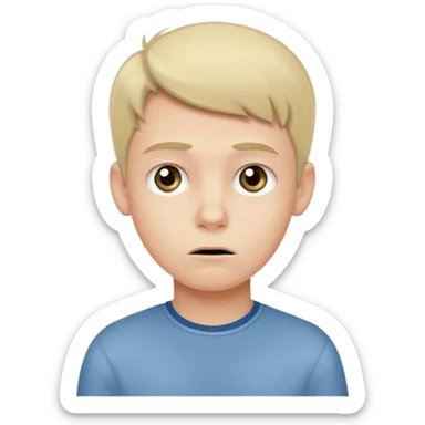 Dumb boy that doesn't know anything  sticker