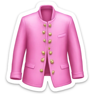 Pink dressing sticker