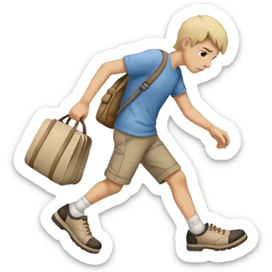 drag your ass (meaning really slow) sticker