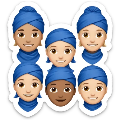 gangster crips sticker