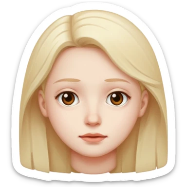 A mix between 🥺and this 😥 sticker