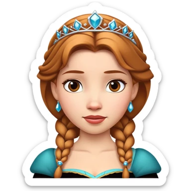 princess anna sticker