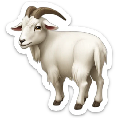 fainting goat sticker