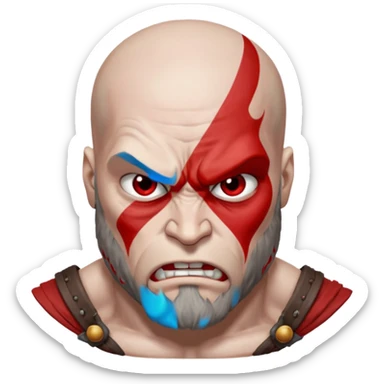 Kratos sticker
