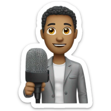 rode interview go microphone sticker