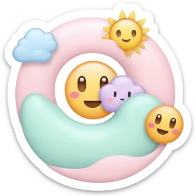 April aesthetic  sticker